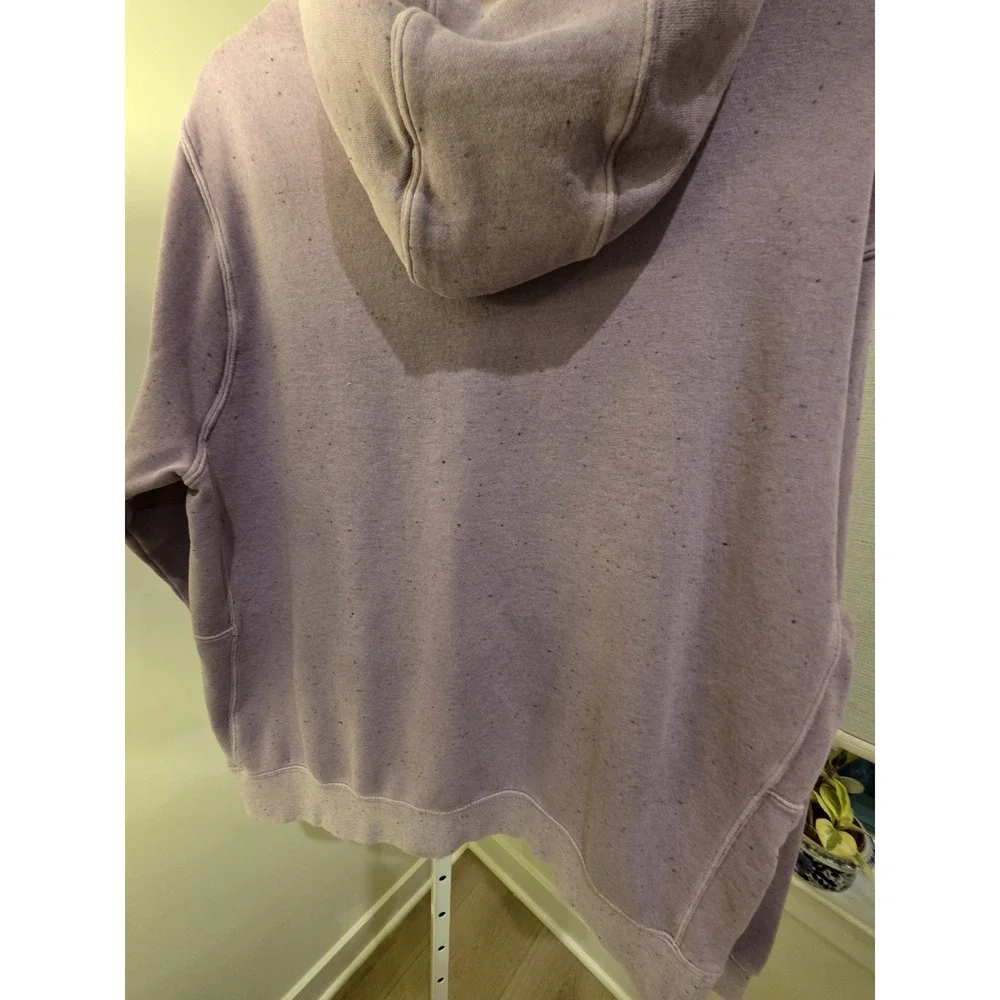 NIKE Sportswear Move To Zero Heathered Purple Hoodie‎ DA0680-596 Men's Size L